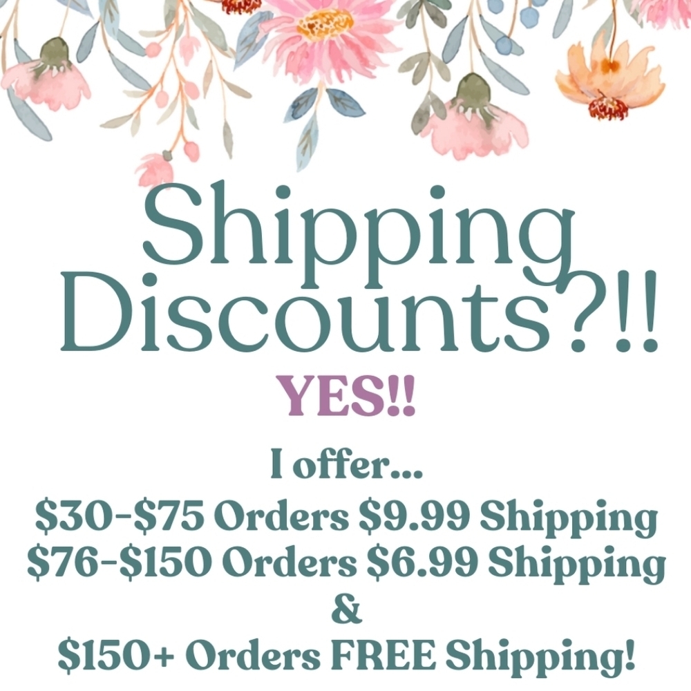 Shipping Discounts!!